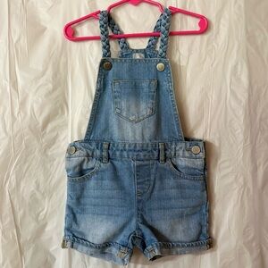 Gap Toddler Girl Size 3T Denim Shortalls